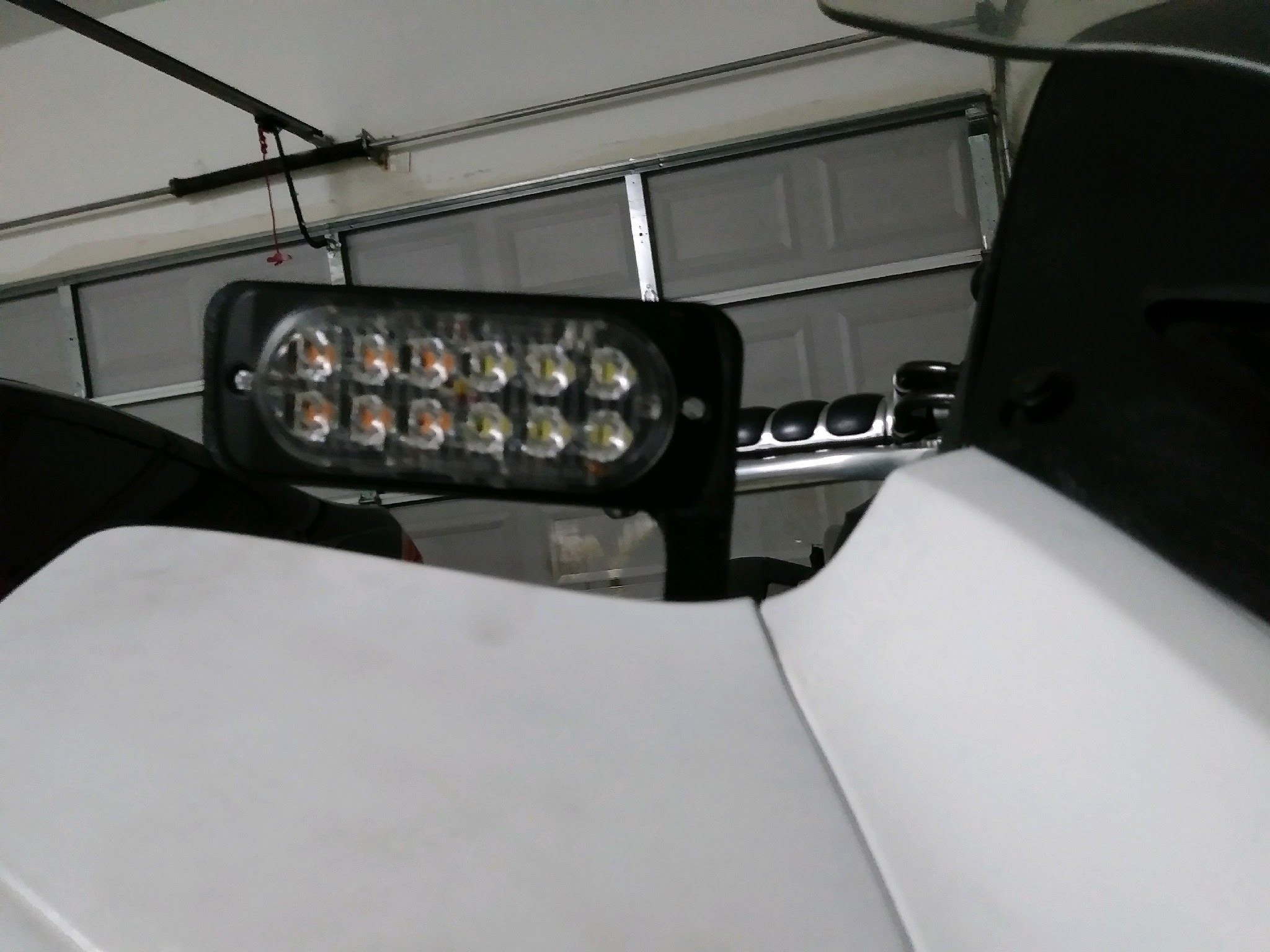 ST1100 Over Mirror Strobe Light Bracket