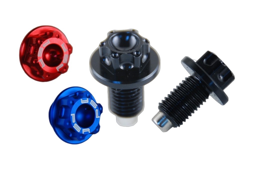 PSR 00-01945-25 Magnetic Oil Drain Plugs 12X1.25X17 Blue