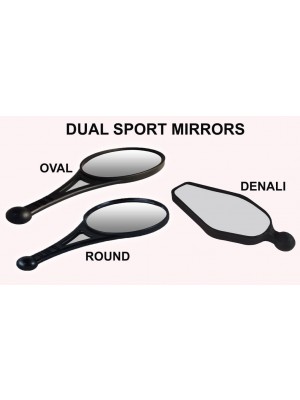 DUALSPORT MIRROR ROUND UNIVERSAL